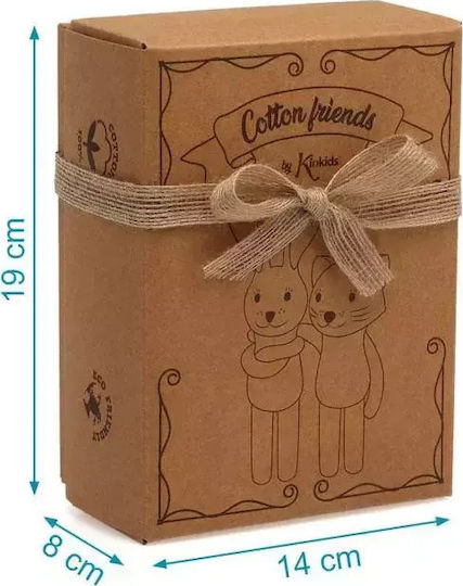 Kiokids Bunny Teething Ring Teething Relief Made of Wood for 0 m+