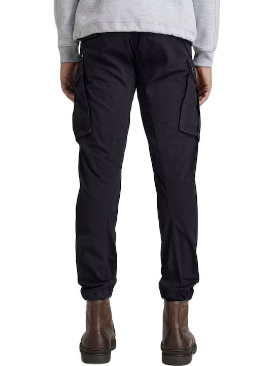 G-Star Raw Rovic Zip 3D Pantaloni pentru bărbați Cargo cu Croială Normală Negru