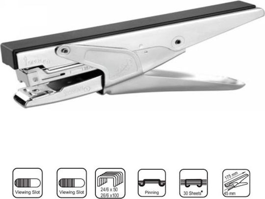 Kangaro Hand Stapler with Staple Ability 30 Sheets