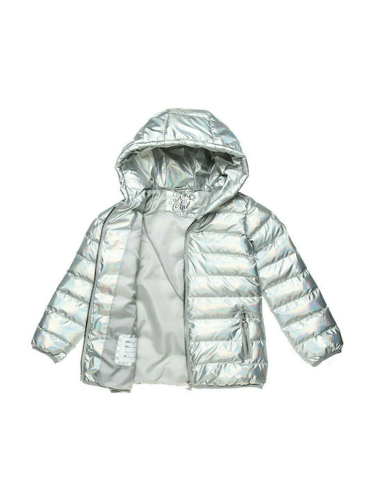 Alouette Kids Quilted Jacket short Hooded Multicolour