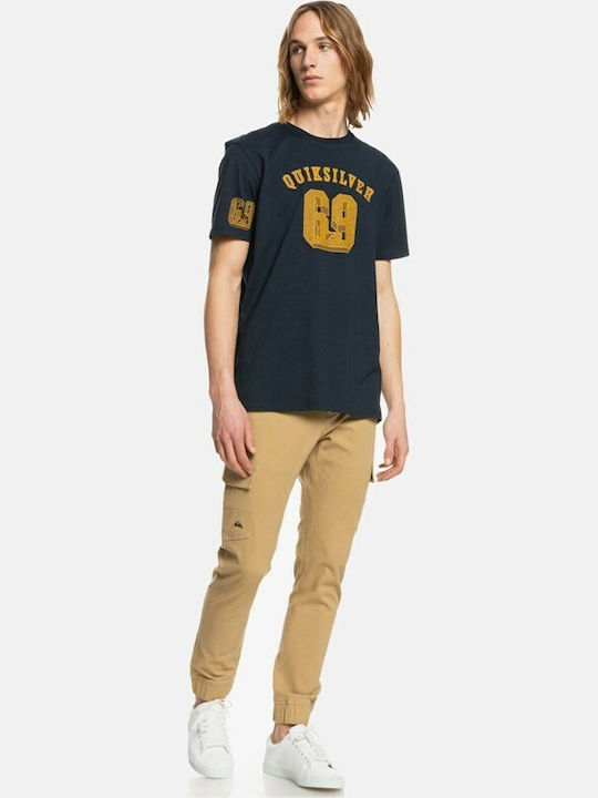 Pantaloni Elastic cu Croială Slim Bej