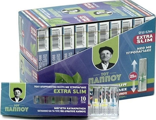 Tou Pappou Pipa De Țigară Slim 5.7mm Număr Bucăți 10