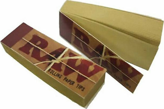 Raw Cone Tips 60mm 1.8cm Brown 50 Pieces