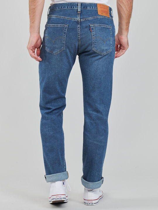 501 Herren Jeanshose mit Regulär Gerader Anwendung Blau