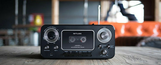 Muse M-182 RDC Φορητό Ηχοσύστημα με CD / Κασετόφωνο / Ραδιόφωνο Μαύρο