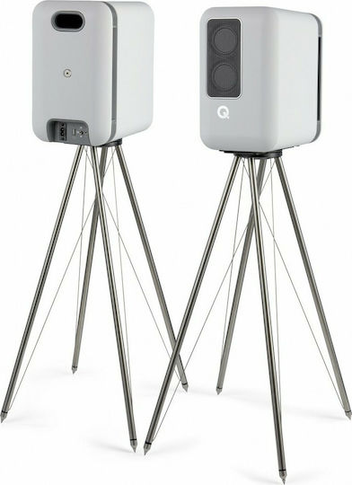 Q-Acoustics Speaker Stands Q-FS75 in Silver Color