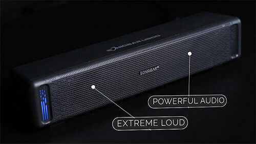 Sonic Gear Sonicbar U200 Soundbar 2.0 10W Μαύρο