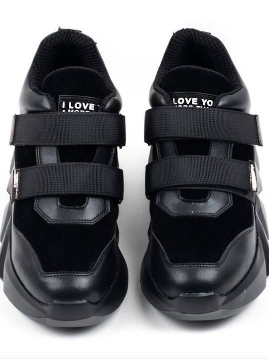 Γυναικεία Chunky Sneakers Μαύρα