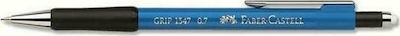 Faber-Castell Μηχανικό Μολύβι 0.7mm με Γόμα Κατάλληλο για Σχέδιο Light Blue