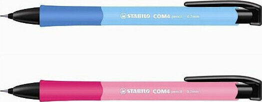 Stabilo Com4 Creion mecanic 0.7mm Albastru