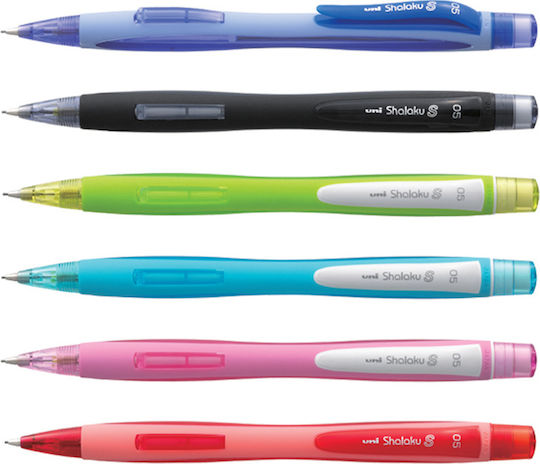 Uni-Ball Shalaku Creion mecanic Plastic 0.5mm 1buc Roșu