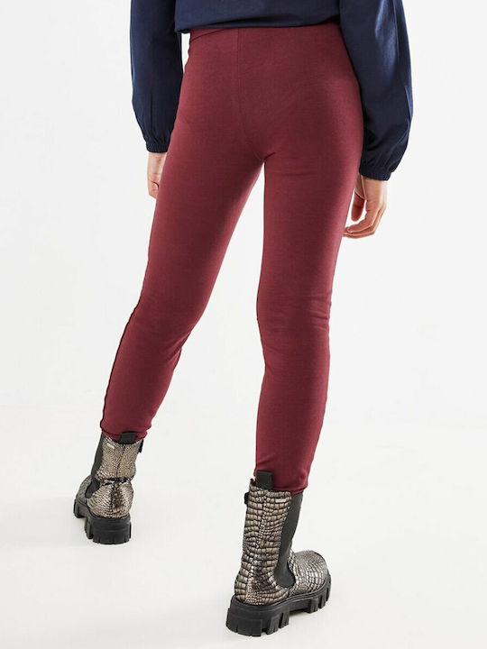 Kids Legging Long Burgundy 1008 Basic