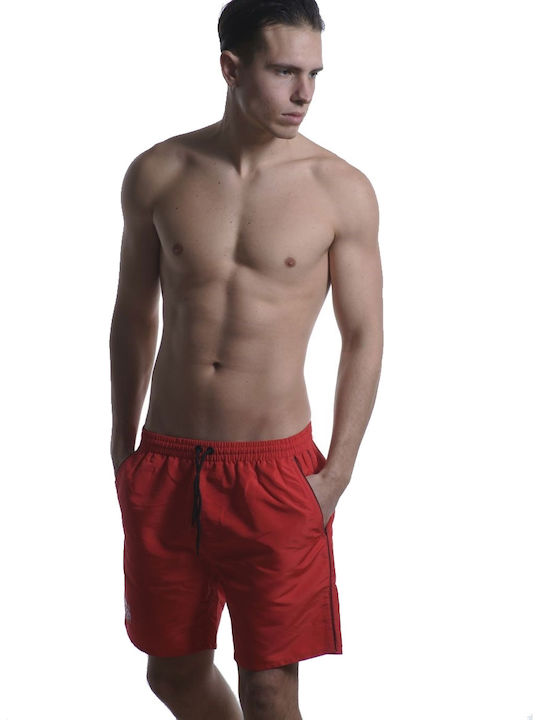 Men's Swimwear Shorts Red