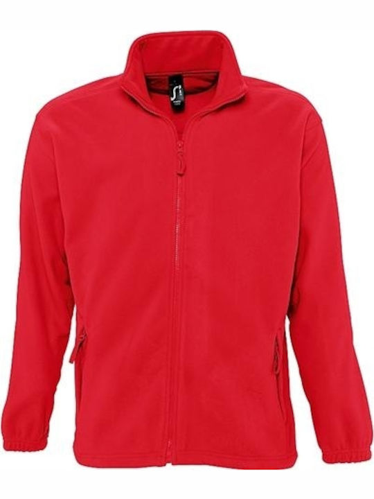 Sol's North Men's Long Sleeve Promotional Blouse Red