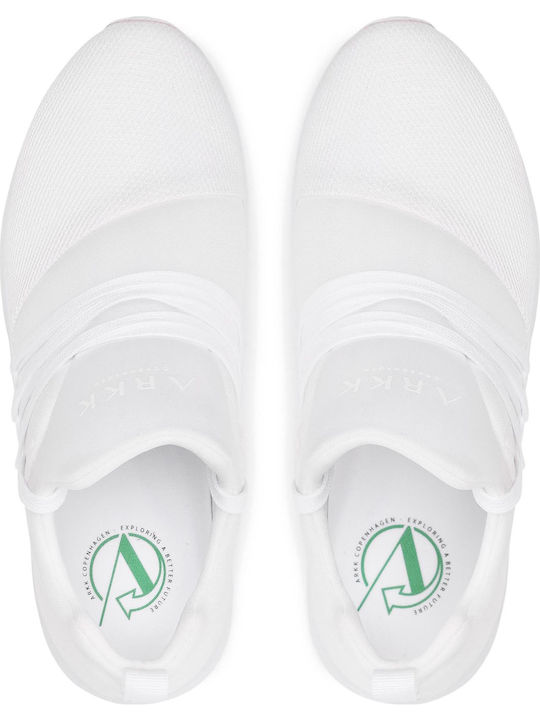 Raven Mesh Pet Ανδρικά Sneakers Λευκά
