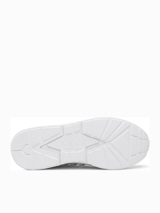 Raven Mesh Pet Ανδρικά Sneakers Λευκά