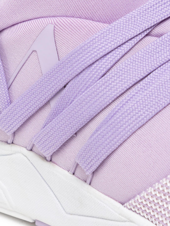 Raven Mesh Pet Sneakers Purple