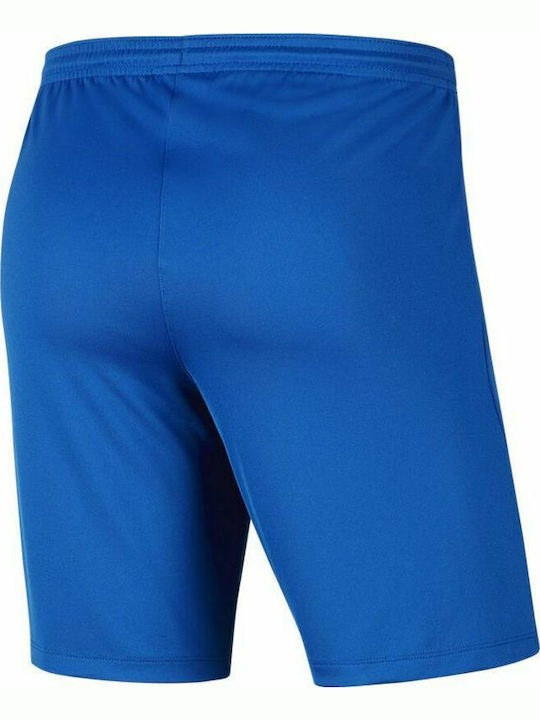 Dry Park III Αθλητική Ανδρική Βερμούδα Dri-Fit Γαλάζια BV6855-463