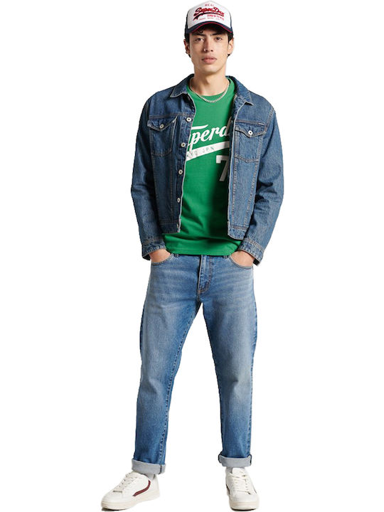 Collegiate Graphic T-Shirt Grün
