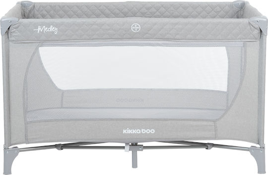 Kikka Boo Medley 2020 Laufstall 2 Ebenen mit Matratze Gray 125x65cm