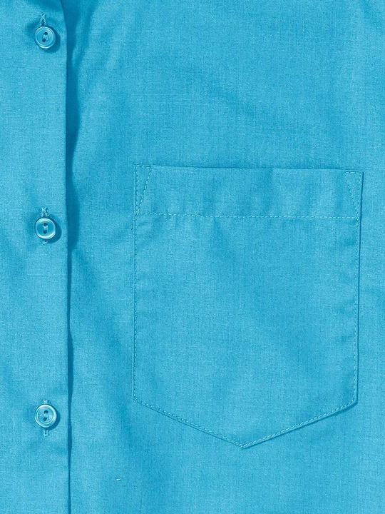 Russell Europe Women's Promotional T-Shirt Short Sleeve in Turquoise Color