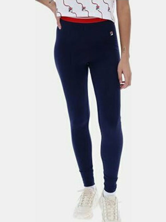 Betina Women's Long Legging High Waisted Navy Blue
