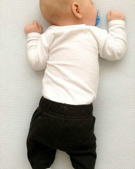 Aerosleep Waterproof Baby Mattress Protector with Elastic Straps 70x140x1.4cm