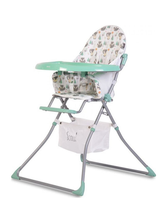 Cangaroo Scaut Foldable Baby Highchair Mint