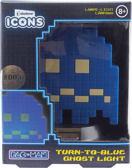 Paladone Детско Декоративно Осветление Pac-Man Ghost Син