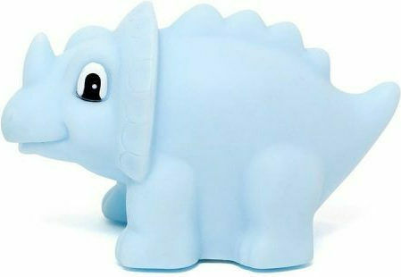 Petit Monkey Kids Decorative Lamp Dino Blue 12x8cm