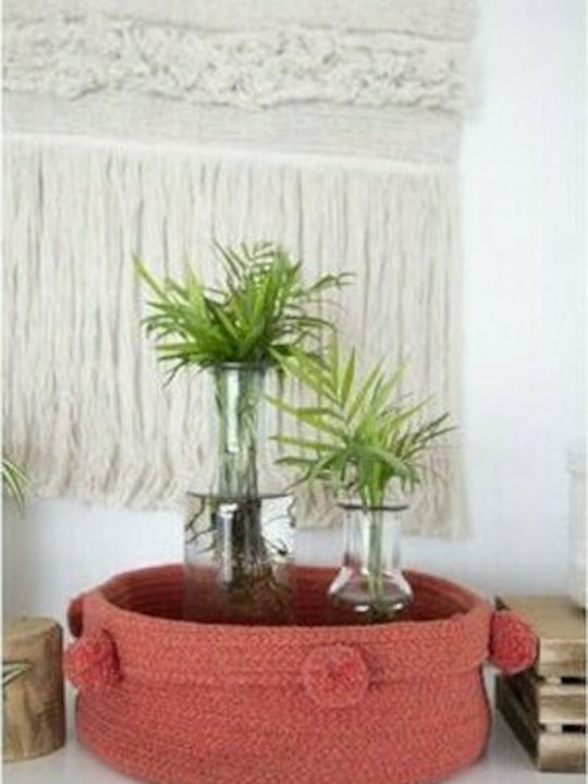 Lorena Canals Kinder Aufbewahrungskorb Tray Rot 30x30x12cm 1Stück