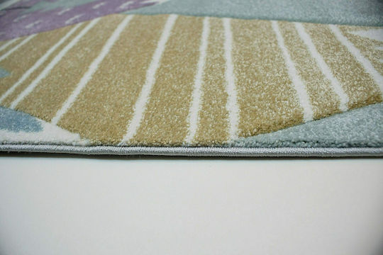 Tzikas Carpets 24192-040 Παιδικό Χαλί Σύννεφα Diamond 160x230cm Πάχους 13mm