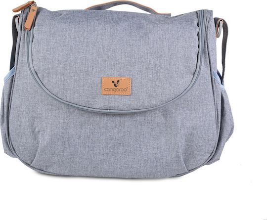Cangaroo Wickeltasche-Wickeltasche Schulter/Hand Naomi 108362 Grey 43x40cm.