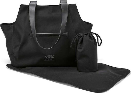 Mamas & Papas Shoulder/Hand Diaper Bag Tulip Tote Carbon