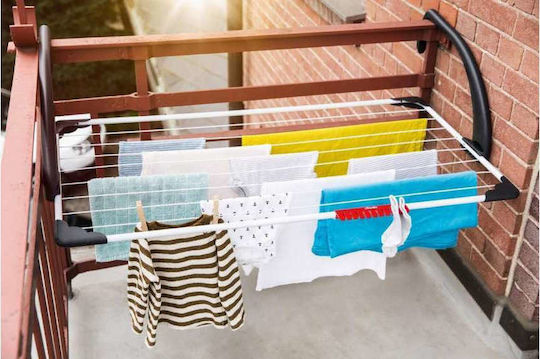 Vileda Sunset Kleiderständer Hängend aus Aluminium mit Aufhängelänge 10m