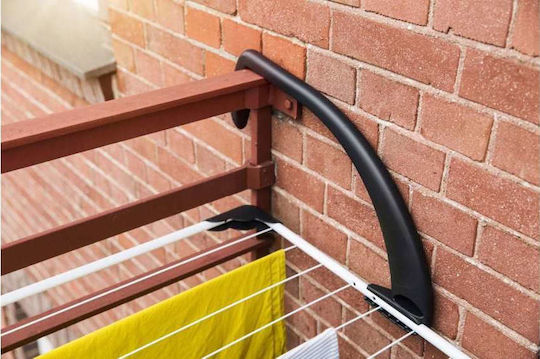 Vileda Sunset Kleiderständer Hängend aus Aluminium mit Aufhängelänge 10m