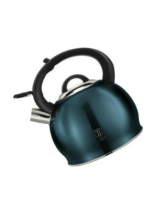 Berlinger Haus Metallic Line Kettle Stainless Steel Aquamarine Collection 3000ml 1pcs