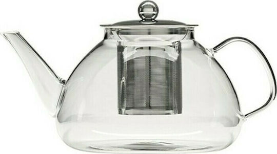 Atmosphera Glass Teapot with Filter 1300ml Atmosphera Glass Teapot with Filter 1300ml