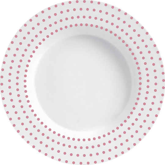 Cryspo Trio Matrix Geschirrset aus Porzellan Pink 15.301.40 20Stück