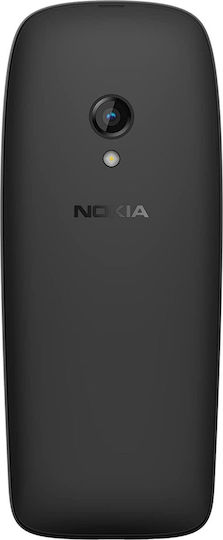 Nokia 6310 2021 Dual SIM Κινητό με Κουμπιά (Ελληνικό Μενού) Black