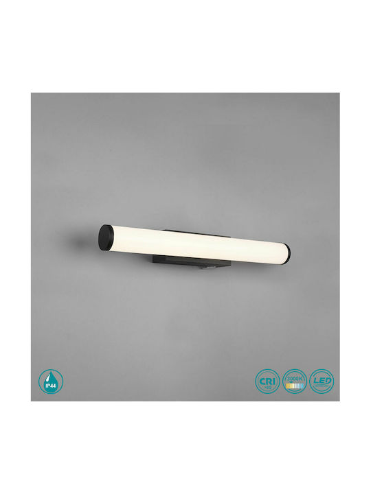 Trio Lighting Mattimo Classic Lamp Bathroom with Integrated LED and Warm White Light Black 40cm