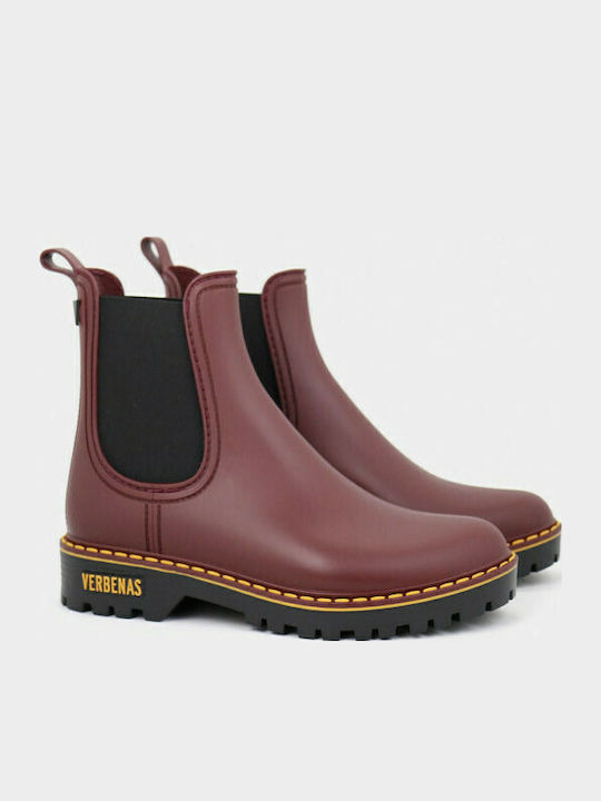 Gaudi Women's Short Wellies Burgundy