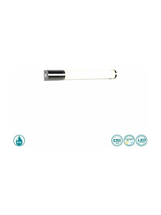 Trio Lighting Piera Φωτιστικό Μπάνιου/Πίνακα LED Ασημί 41x5.5εκ. Trio Lighting Piera Φωτιστικό Μπάνιου/Πίνακα LED Ασημί 41x5.5εκ.