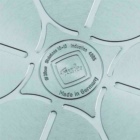 Fissler Profi Комплект Саксии От Неръждаема Стомана Сребристи 5 Съда