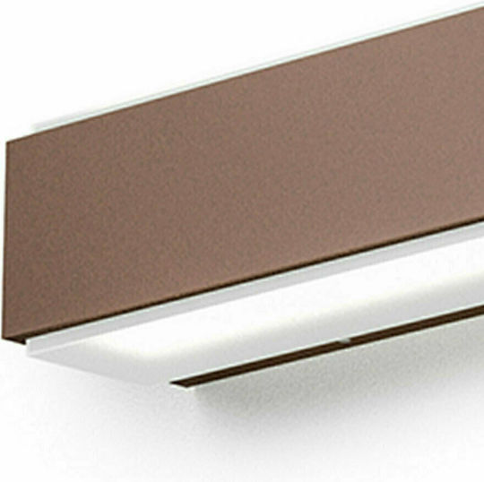 La Mia Luce Nox Επιτοίχια Εξωτερική Πλαφονιέρα LED IP65 με Φυσικό Λευκό Φως