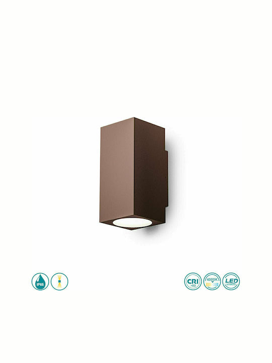 La Mia Luce Wall-Mounted Outdoor Spot Light LED IP65 with Natural White Light