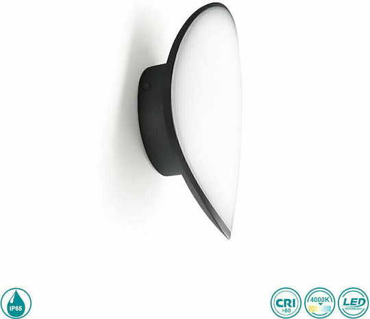 La Mia Luce Стенен Външен Плафон LED IP65 с Естествено бяло Светлина