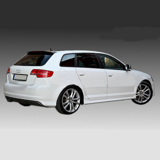 Motordrome Door Sill Car Sideways Compatible with Audi A3 8P 2005-2012 5D