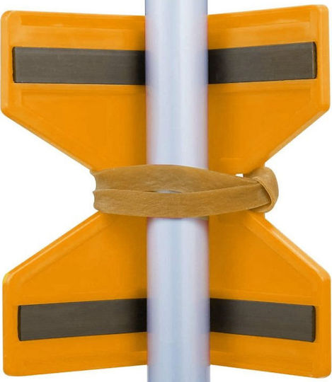 Kraft & Dele KD10562 Kunststoff Wasserwaage Magnetisch mit 3 Augen