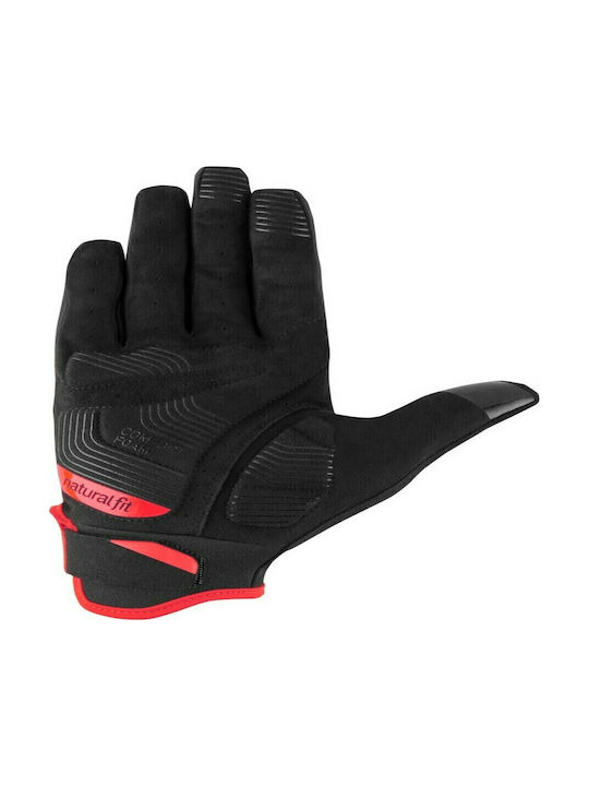 CUBE X Natural Fit Full Finger Unisex Cycling Gloves with Gel